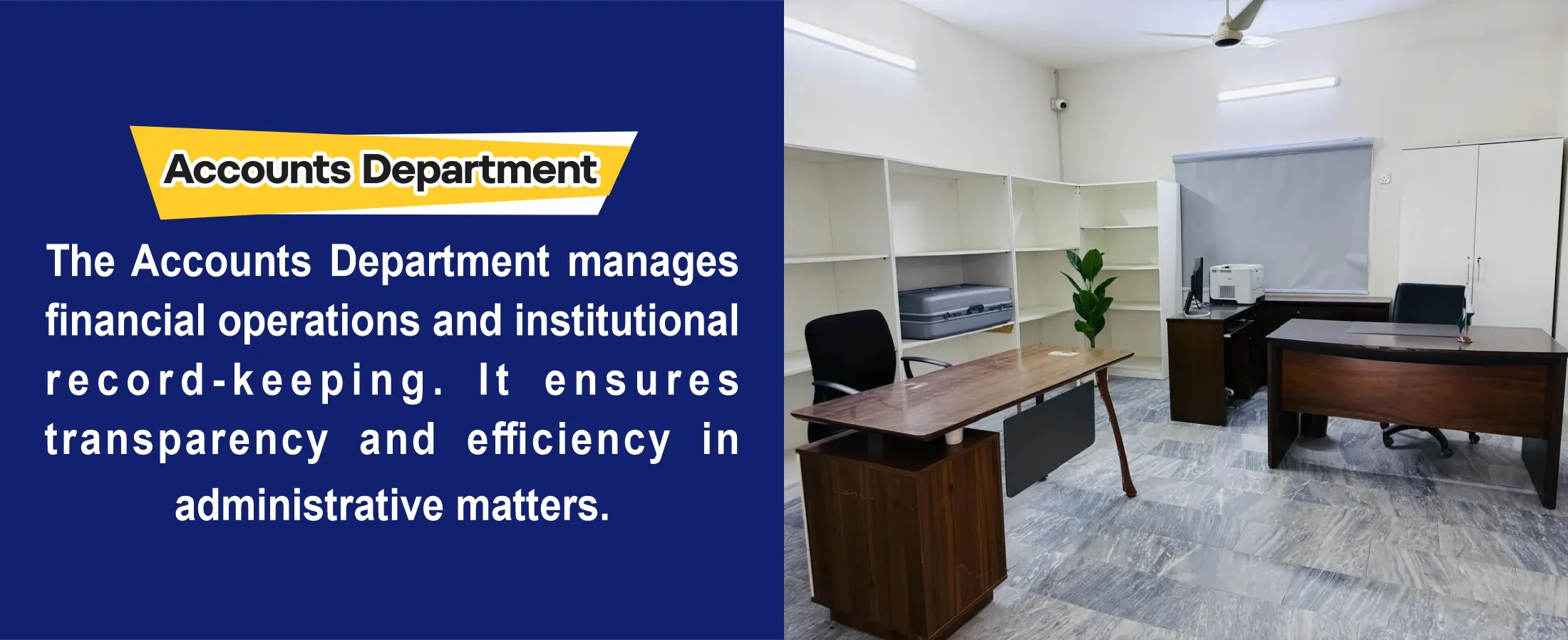 Accounts Department
